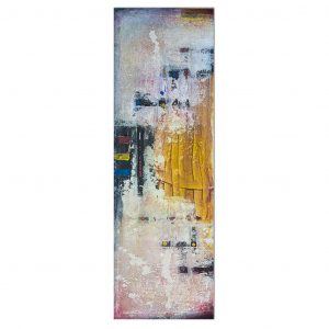 Mess it up - Absztrakt akril festmény 30x90