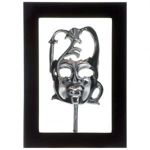 Framed Mask King - Keretes dekoráció