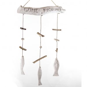 Gone Fishing - fa szélcsengő