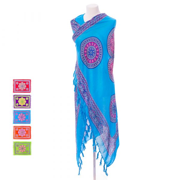Sarong Borneo - Strandkendő (Több színben)
