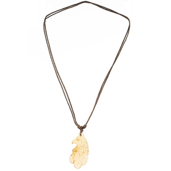 Mimi Bone Noble Eagle Head - sólyom alakú csont ékszer 1 Mimi Bone Noble Eagle Head - sólyom alakú csont ékszer