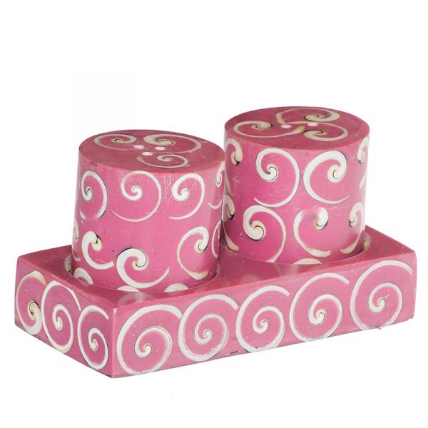 Shellhome Barrel - Sótartó Rózsaszín 1 Shellhome Barrel - Sótartó Rózsaszín