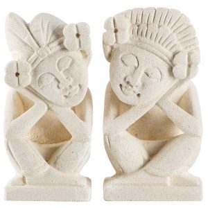 Kézzel készült ajándékok Baliról 28 Sandstone Balinese 3 – kőszobor