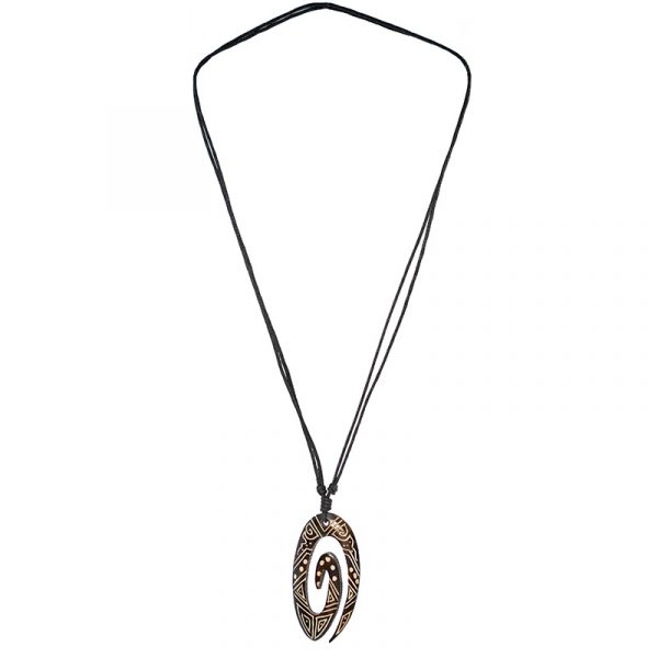 Mimi Bone Noble Aboriginal - Koru alakú csont ékszer - Image 2