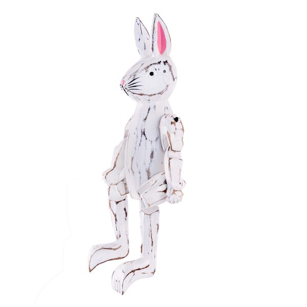 Rezső a nyúl - fa bábú (Több méretben)