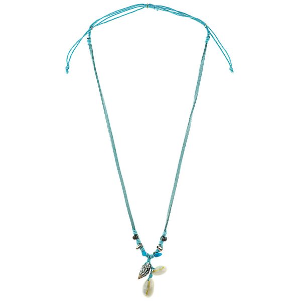 Meggie Turqouise - türkiz bőr nyaklánc 1 Meggie Turqouise - türkiz bőr nyaklánc