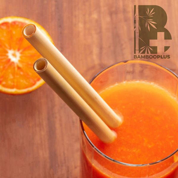 Bamboo+ Bambusz szívószál (22cm) 6db-os csomag 1 Bamboo+ Bambusz szívószál (22cm) 6db-os csomag