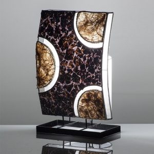 Smashegg Curve 30cm - fekete designlámpa