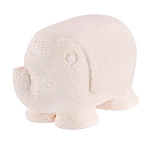 Lumpy álló elefánt füstölőtartó - papírnehezék - faragott homokkő