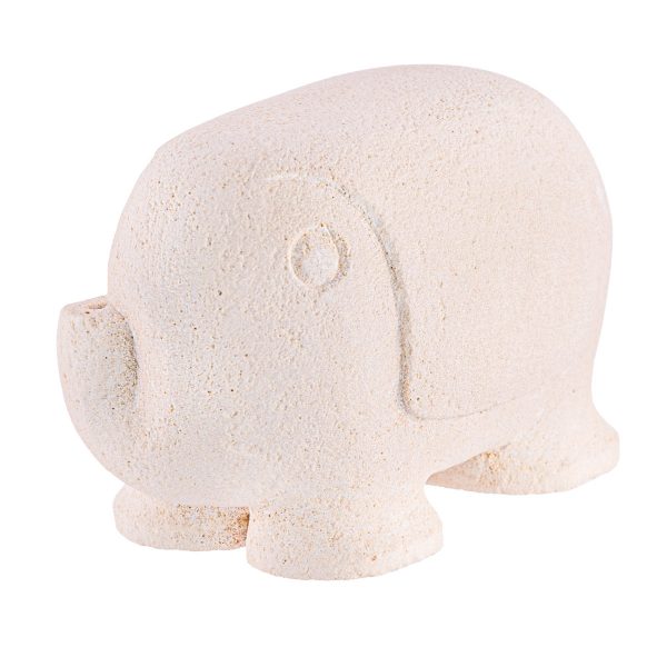 Lumpy álló elefánt füstölőtartó - papírnehezék - faragott homokkő 1 Lumpy álló elefánt füstölőtartó - papírnehezék - faragott homokkő