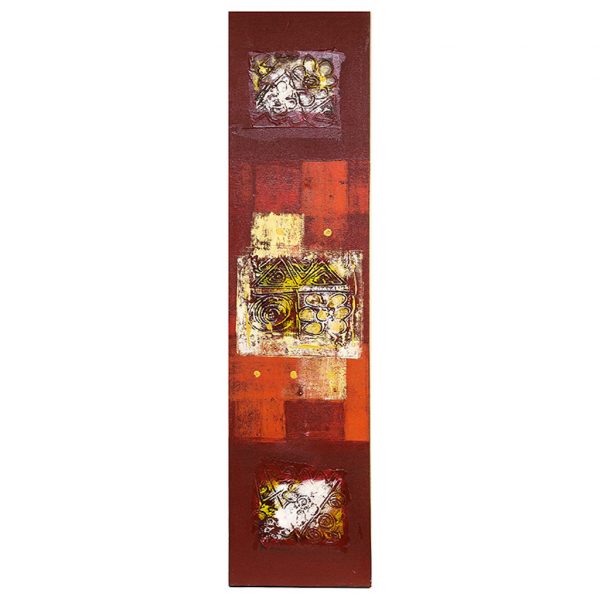 Brick World - Akril festmény 30x120 1 Brick World - Akril festmény 30x120