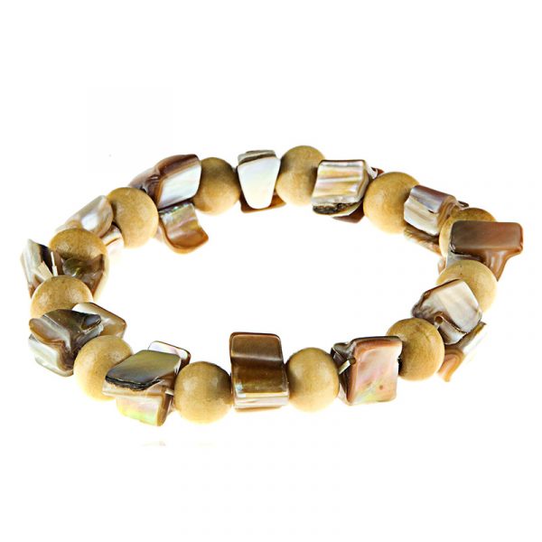 Abigel kagyló karkötő többféle színben