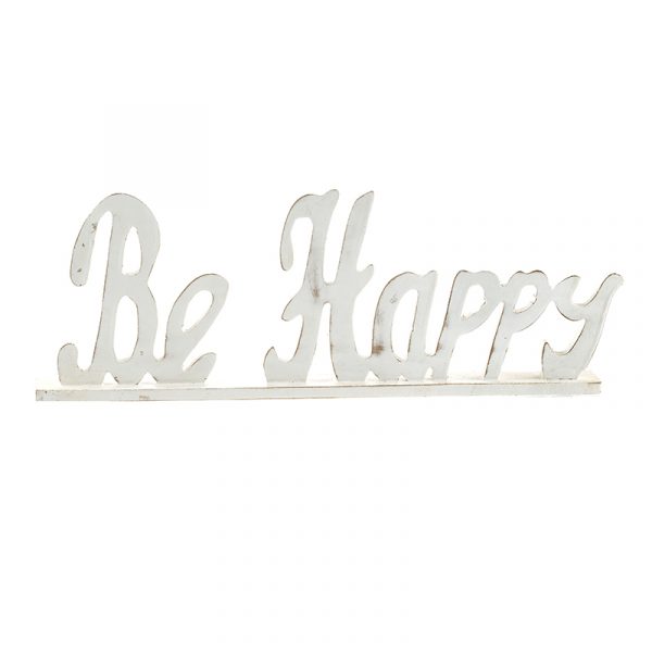 Be Happy - fa design kiegészítő