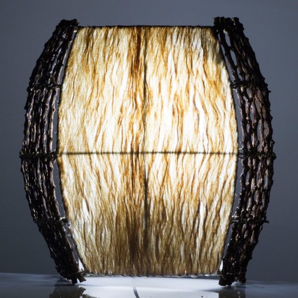 Tribal fehér - falikar designlámpa