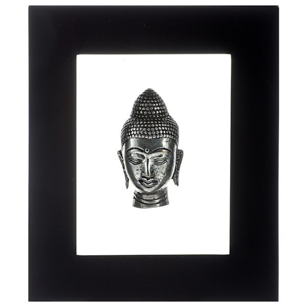 Flying Buddha head - Buddha dekoráció fa keretben 1 Flying Buddha head - Buddha dekoráció fa keretben