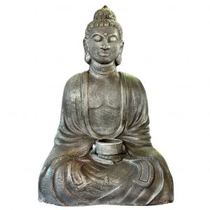 Meditáló Buddha 60cm - agyag buddha szobor