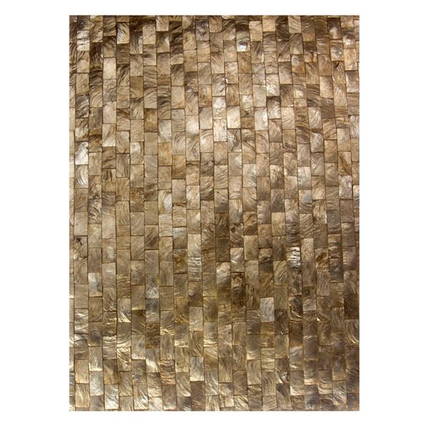 Shellhome Gold - Tányéralátét - téglalap alakú arany színű 1 Shellhome Gold - Tányéralátét - téglalap alakú arany színű