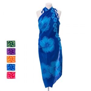 Sarong Hibiscus - Strandkendő (Több színben)